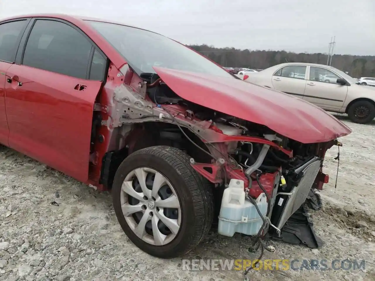 9 Photograph of a damaged car JTDEPRAE9LJ063046 TOYOTA COROLLA 2020