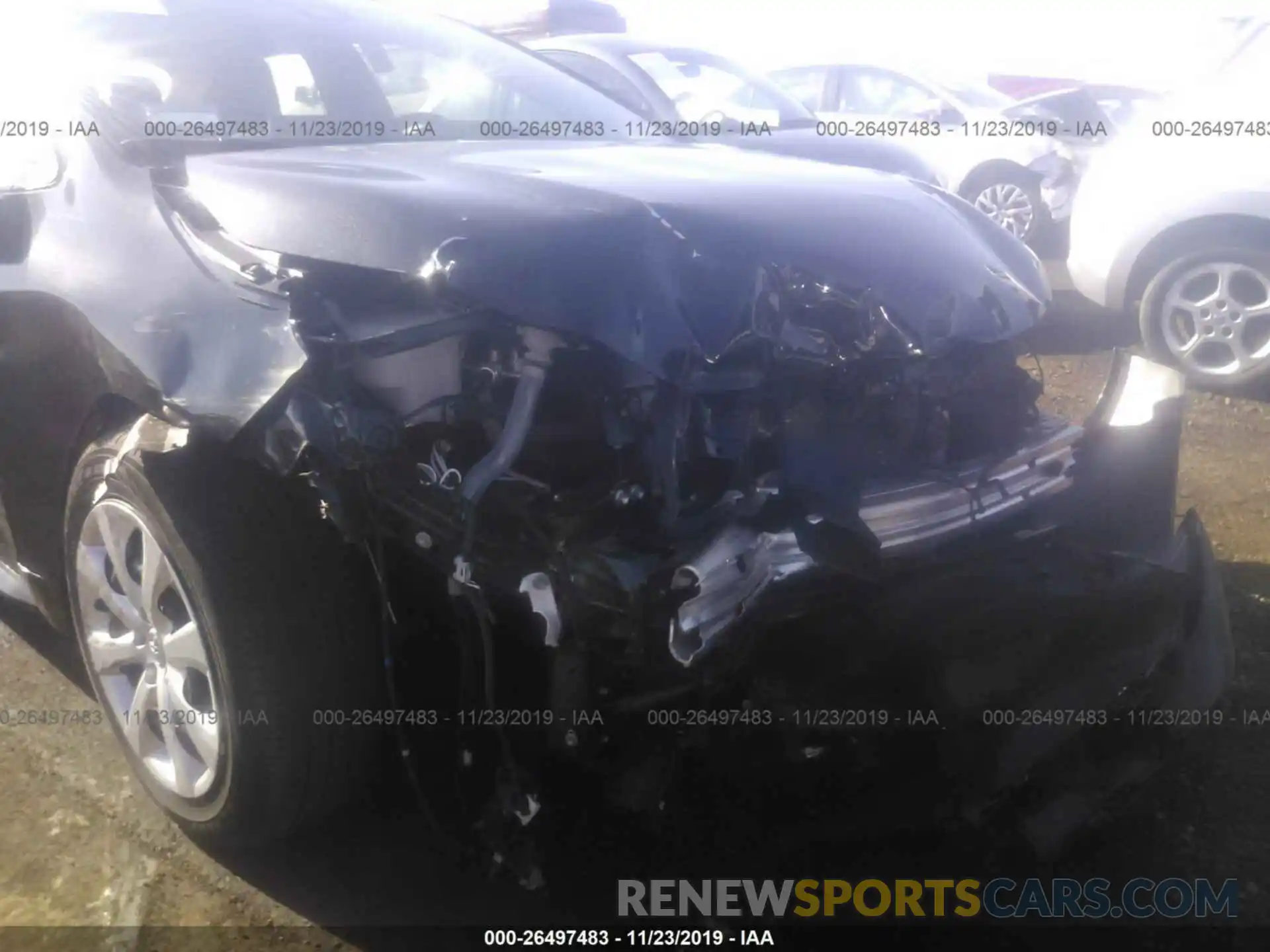 6 Photograph of a damaged car JTDEPRAE9LJ063127 TOYOTA COROLLA 2020