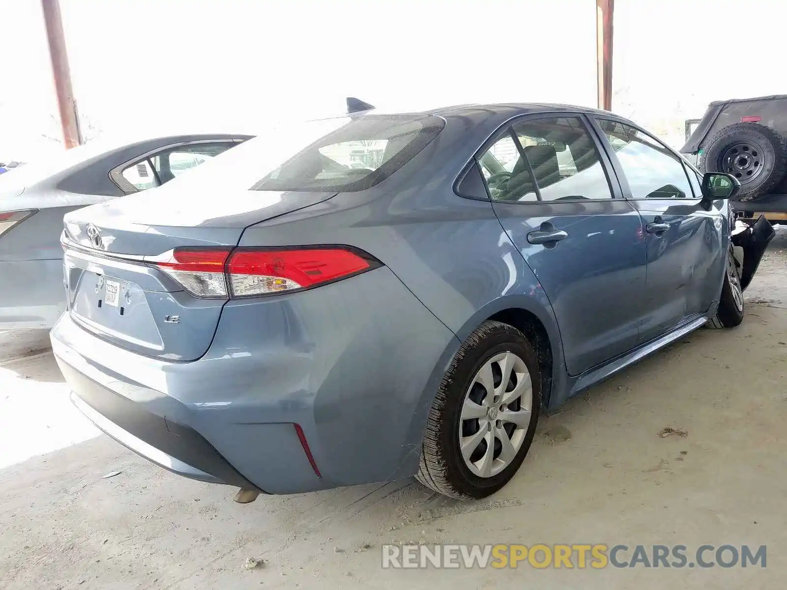 4 Photograph of a damaged car JTDEPRAE9LJ063449 TOYOTA COROLLA 2020