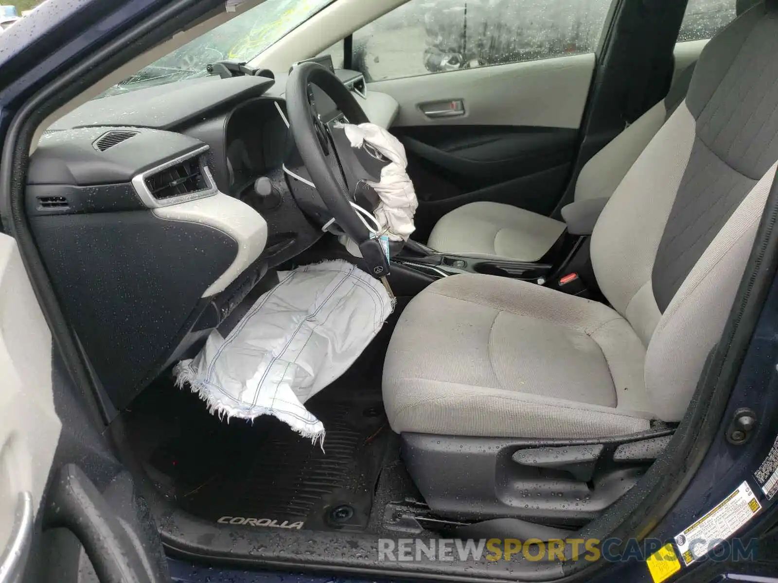 5 Photograph of a damaged car JTDEPRAE9LJ064200 TOYOTA COROLLA 2020