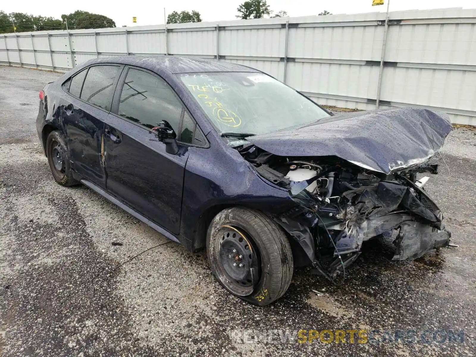 9 Photograph of a damaged car JTDEPRAE9LJ064200 TOYOTA COROLLA 2020