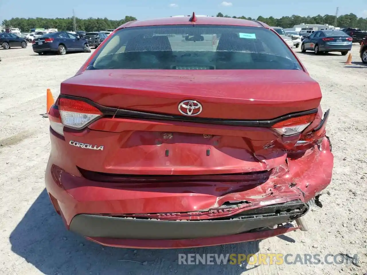 9 Photograph of a damaged car JTDEPRAE9LJ064262 TOYOTA COROLLA 2020