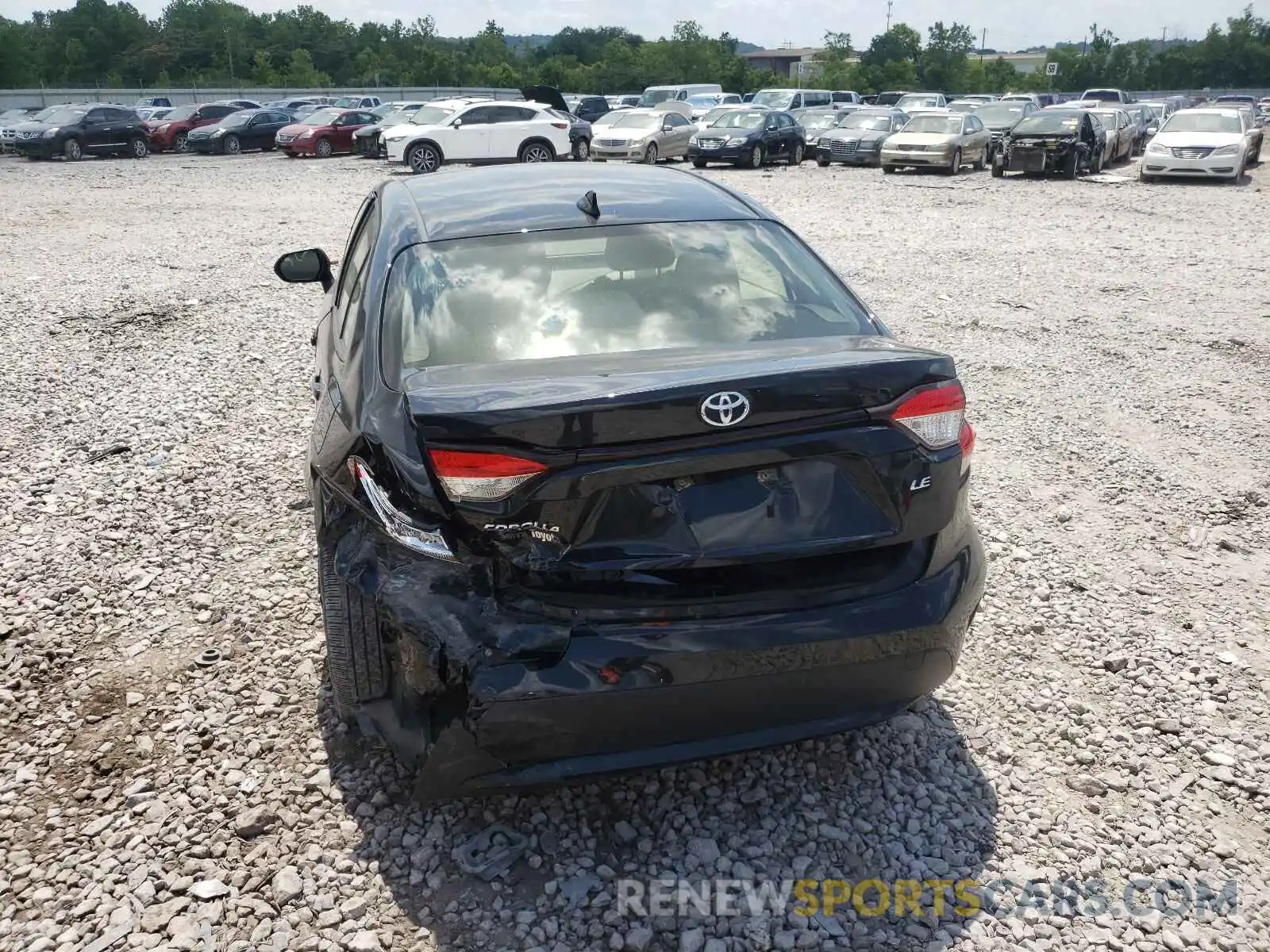 9 Photograph of a damaged car JTDEPRAE9LJ065377 TOYOTA COROLLA 2020