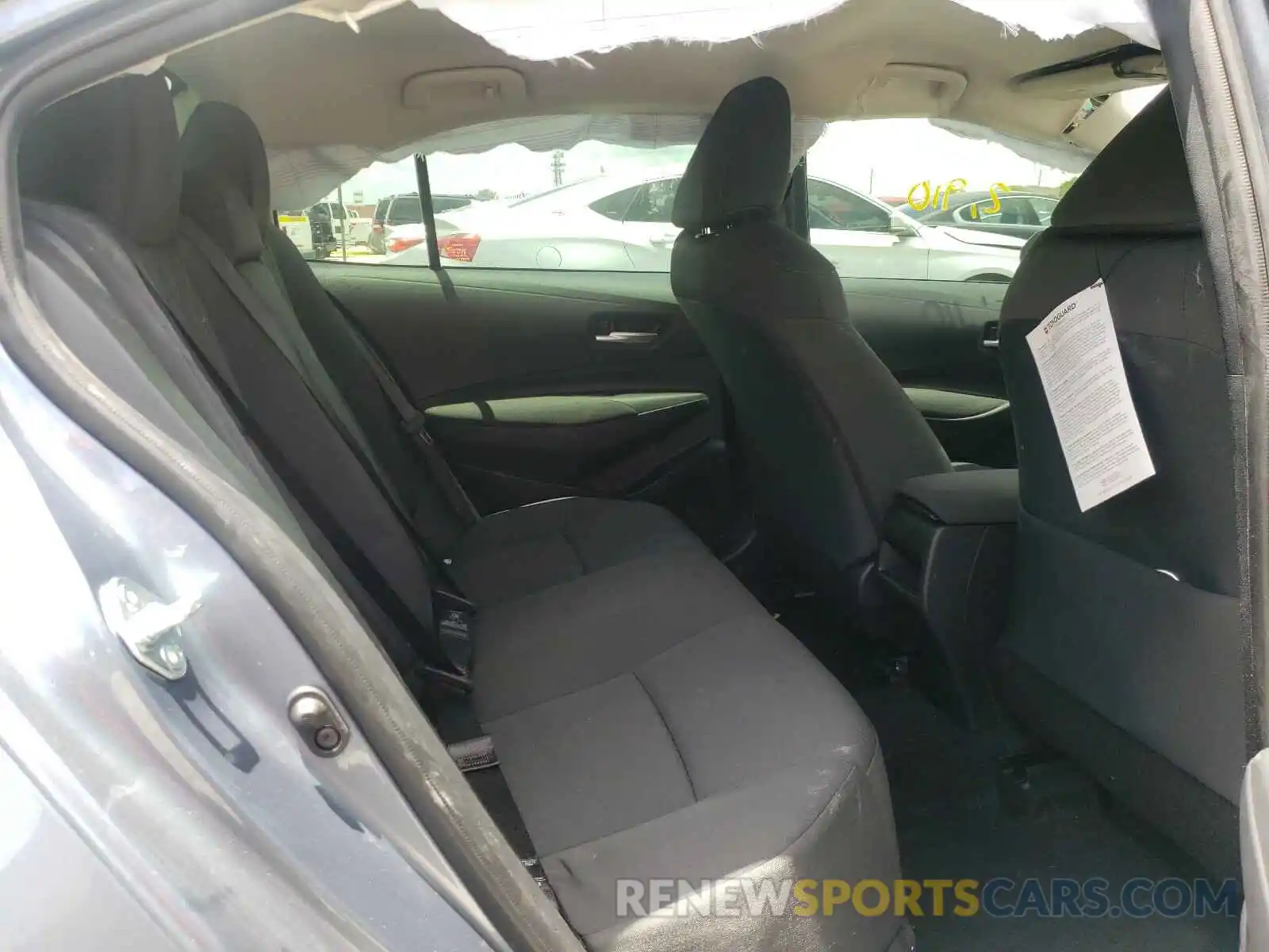 6 Photograph of a damaged car JTDEPRAE9LJ067209 TOYOTA COROLLA 2020