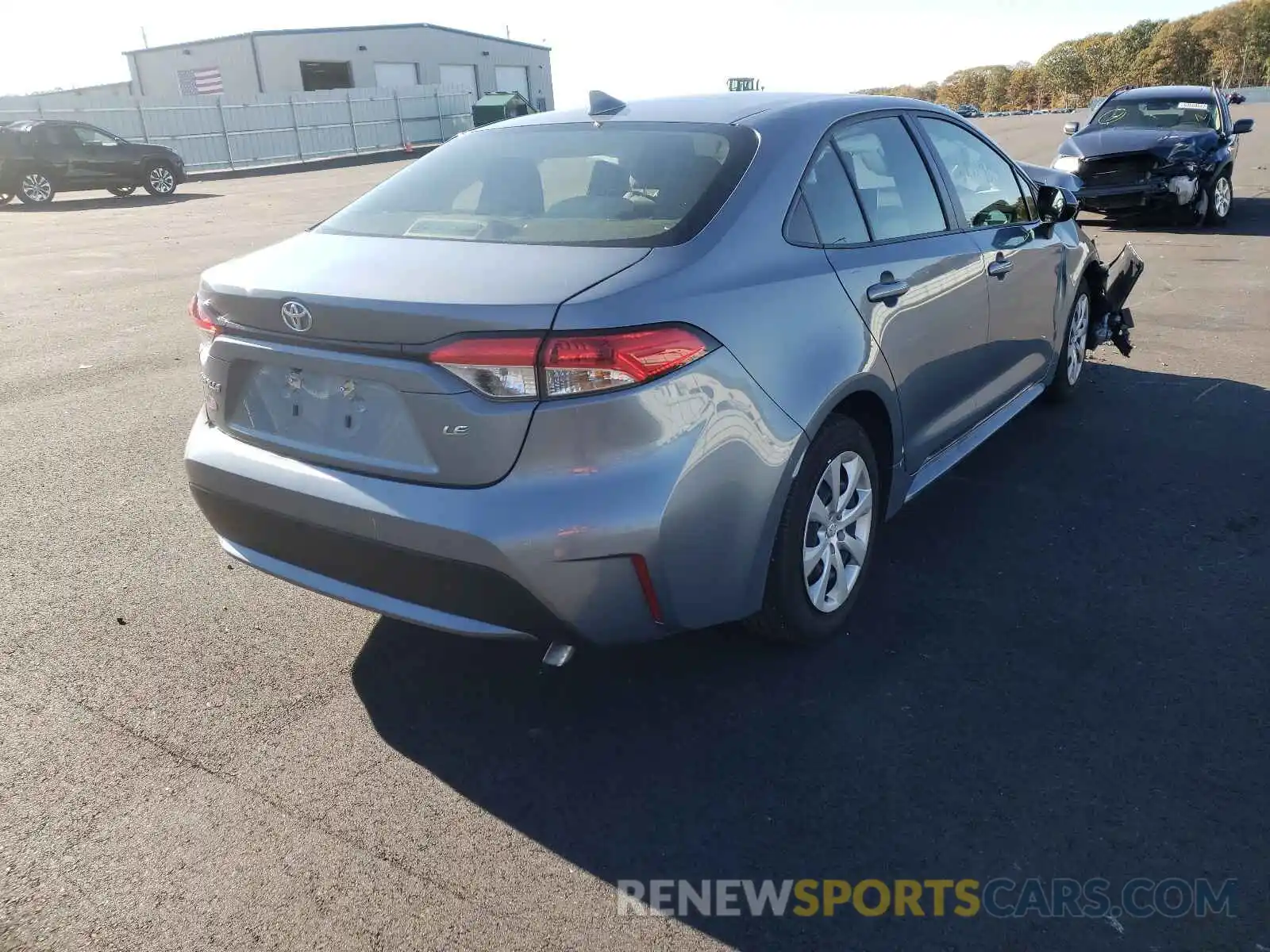 4 Photograph of a damaged car JTDEPRAE9LJ070157 TOYOTA COROLLA 2020