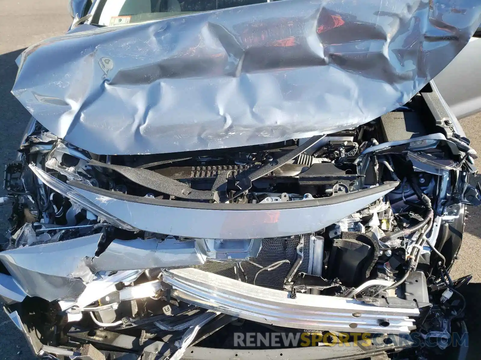 7 Photograph of a damaged car JTDEPRAE9LJ070157 TOYOTA COROLLA 2020