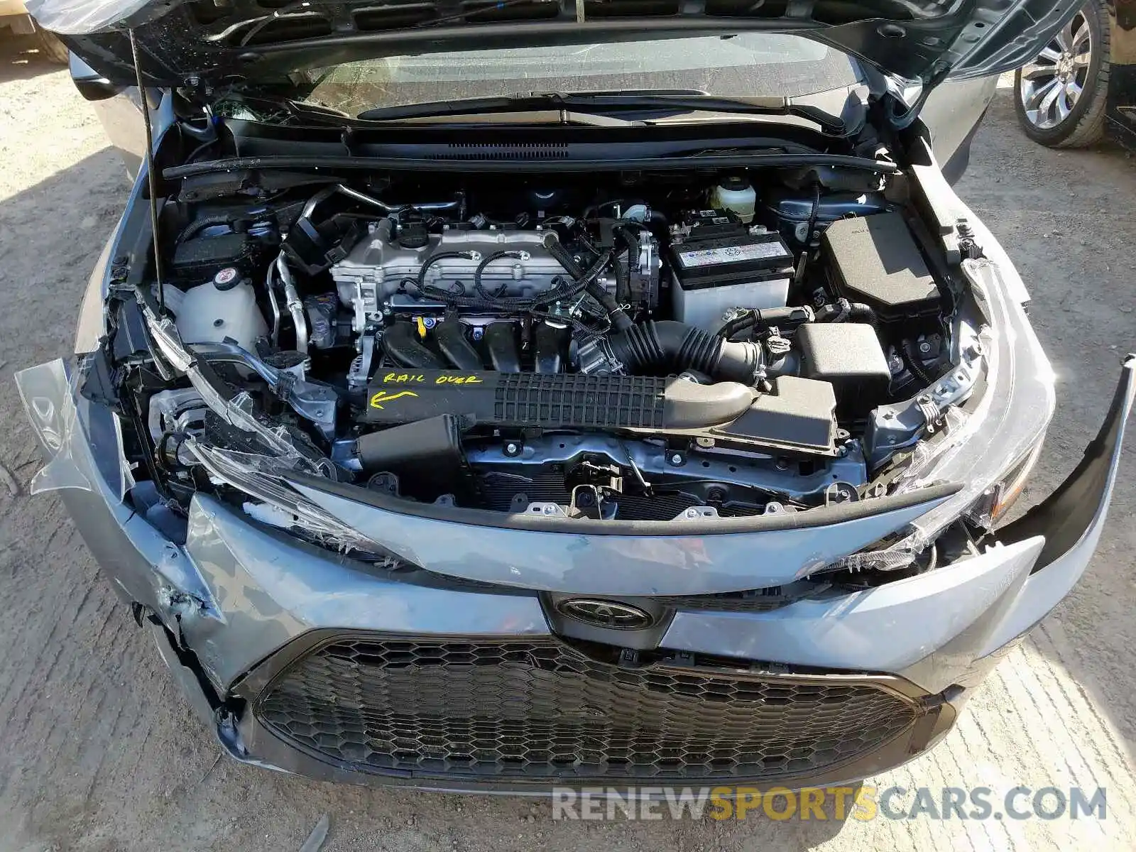 7 Photograph of a damaged car JTDEPRAE9LJ072118 TOYOTA COROLLA 2020