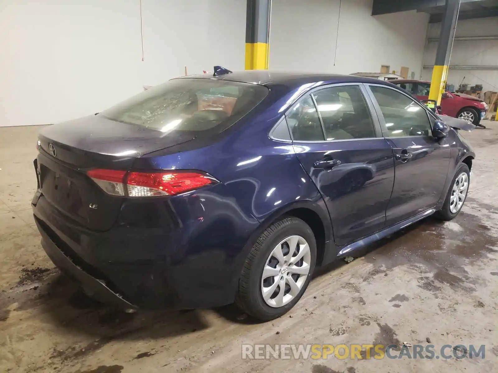 4 Photograph of a damaged car JTDEPRAE9LJ076122 TOYOTA COROLLA 2020