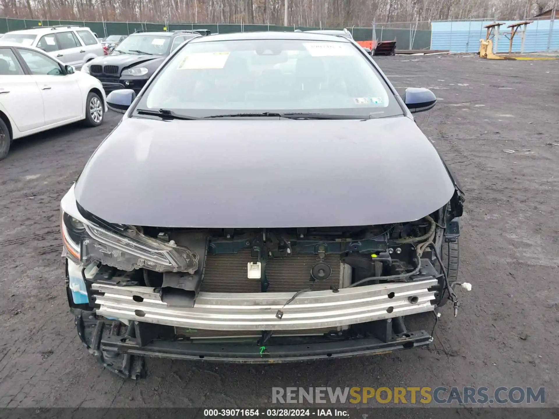 6 Photograph of a damaged car JTDEPRAE9LJ077139 TOYOTA COROLLA 2020