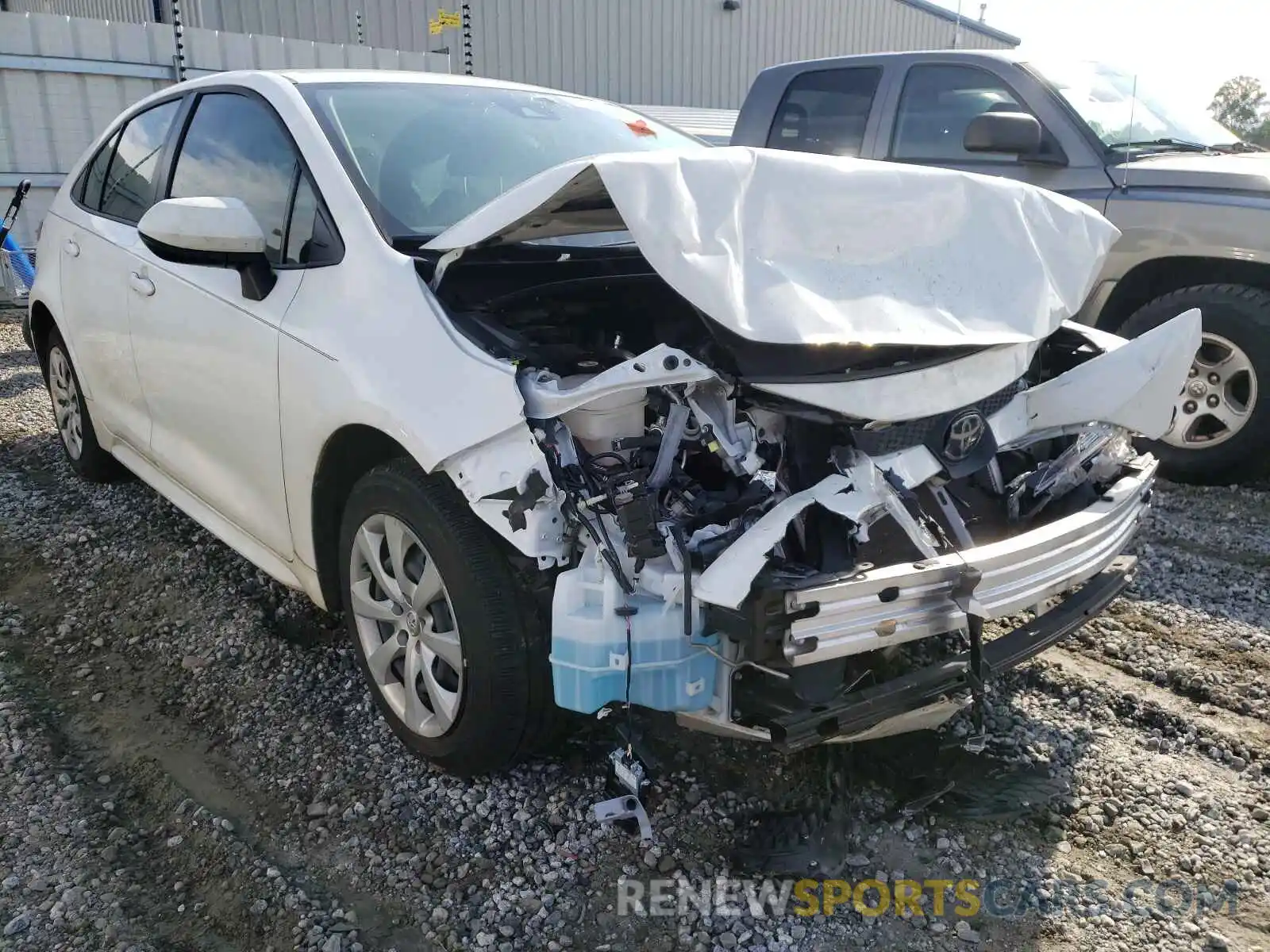 1 Photograph of a damaged car JTDEPRAE9LJ078422 TOYOTA COROLLA 2020