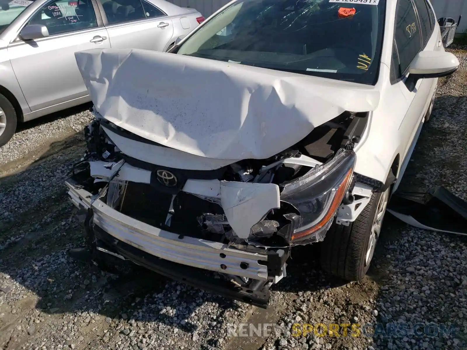 9 Photograph of a damaged car JTDEPRAE9LJ078422 TOYOTA COROLLA 2020