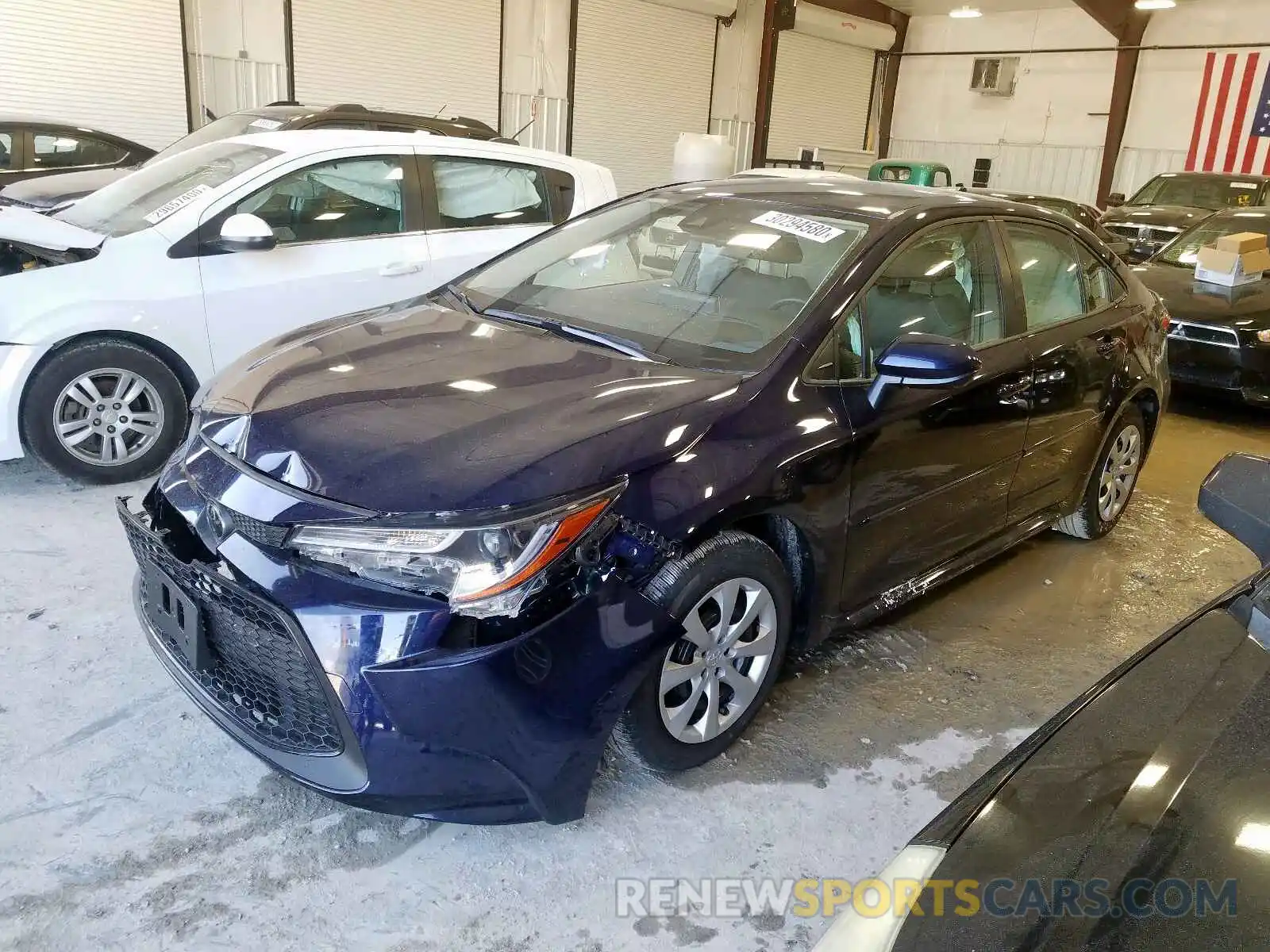 2 Photograph of a damaged car JTDEPRAE9LJ082809 TOYOTA COROLLA 2020