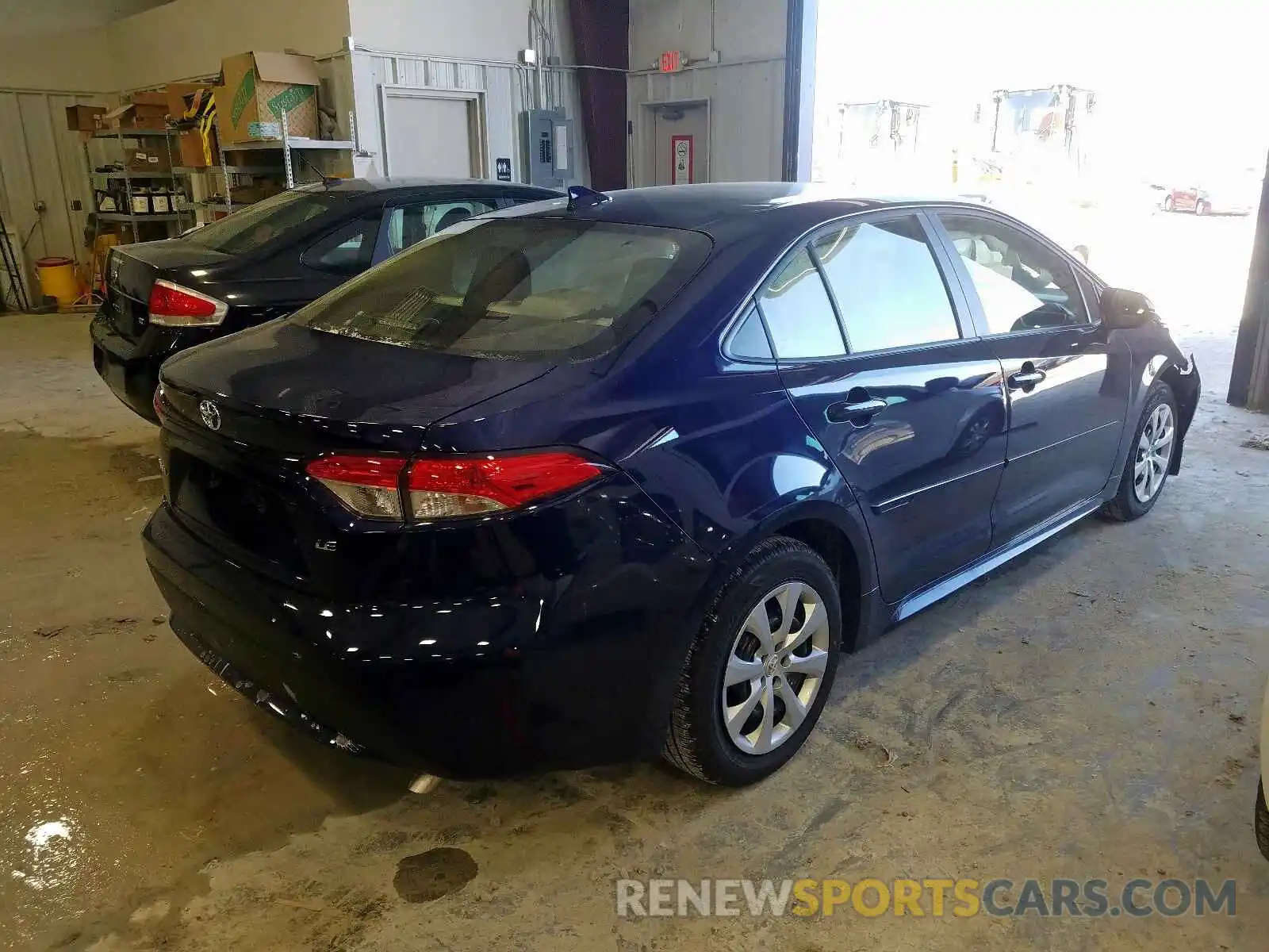 4 Photograph of a damaged car JTDEPRAE9LJ082809 TOYOTA COROLLA 2020