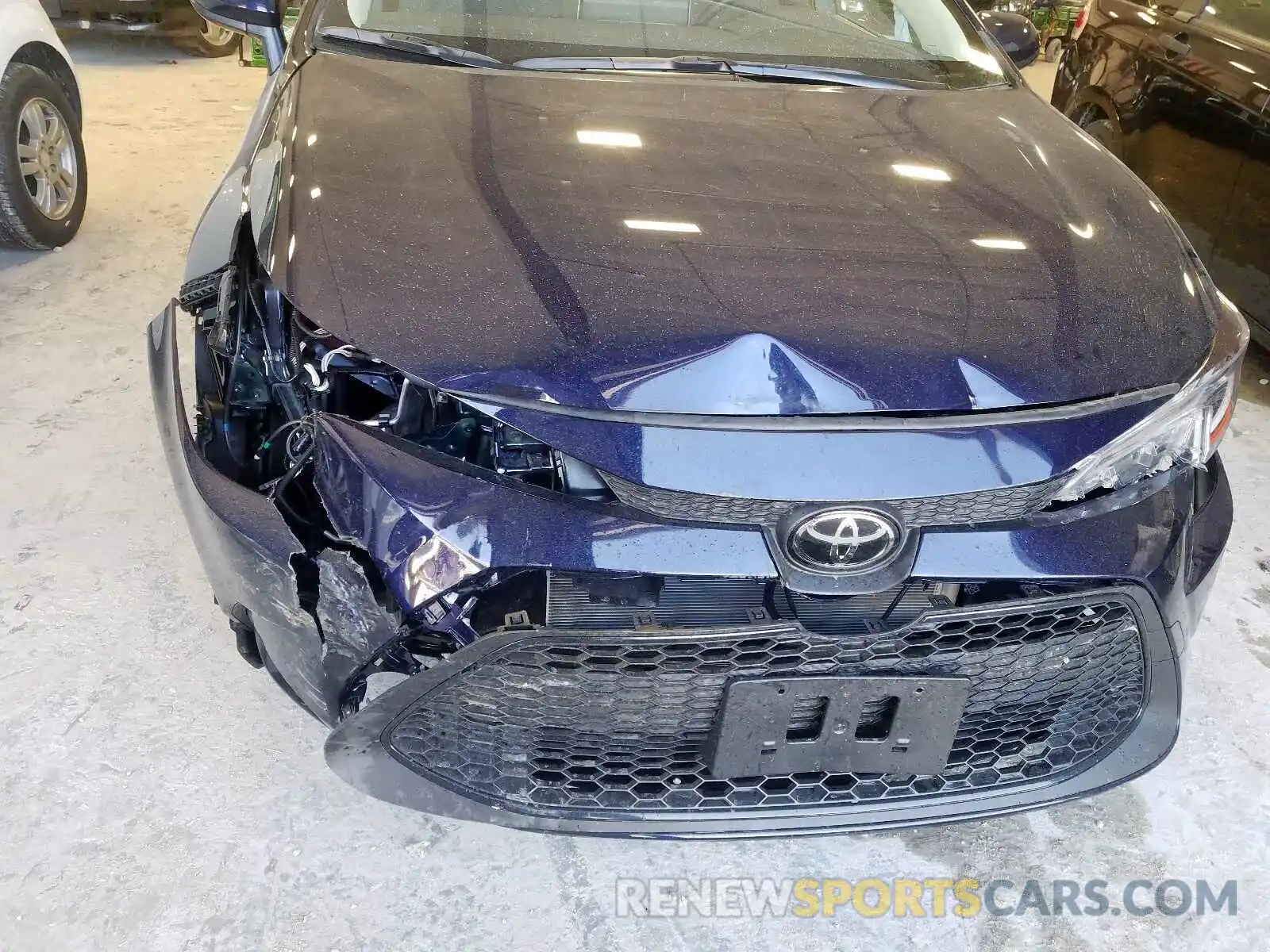 9 Photograph of a damaged car JTDEPRAE9LJ082809 TOYOTA COROLLA 2020