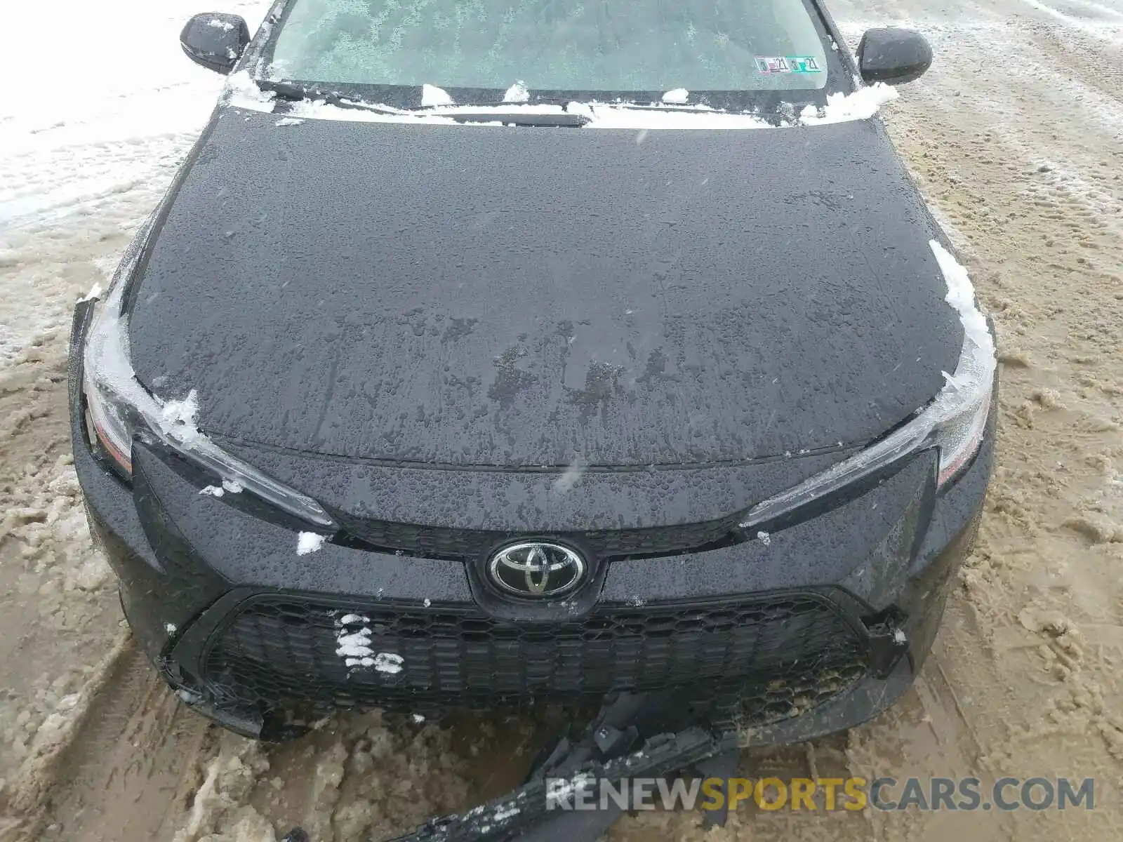 7 Photograph of a damaged car JTDEPRAE9LJ083166 TOYOTA COROLLA 2020