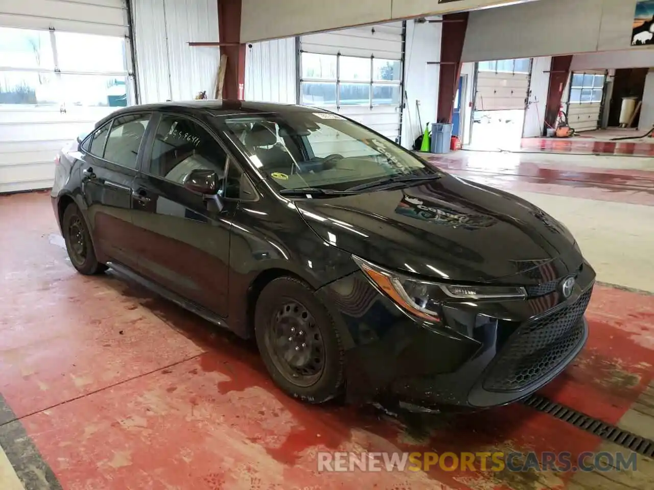 1 Photograph of a damaged car JTDEPRAE9LJ084575 TOYOTA COROLLA 2020