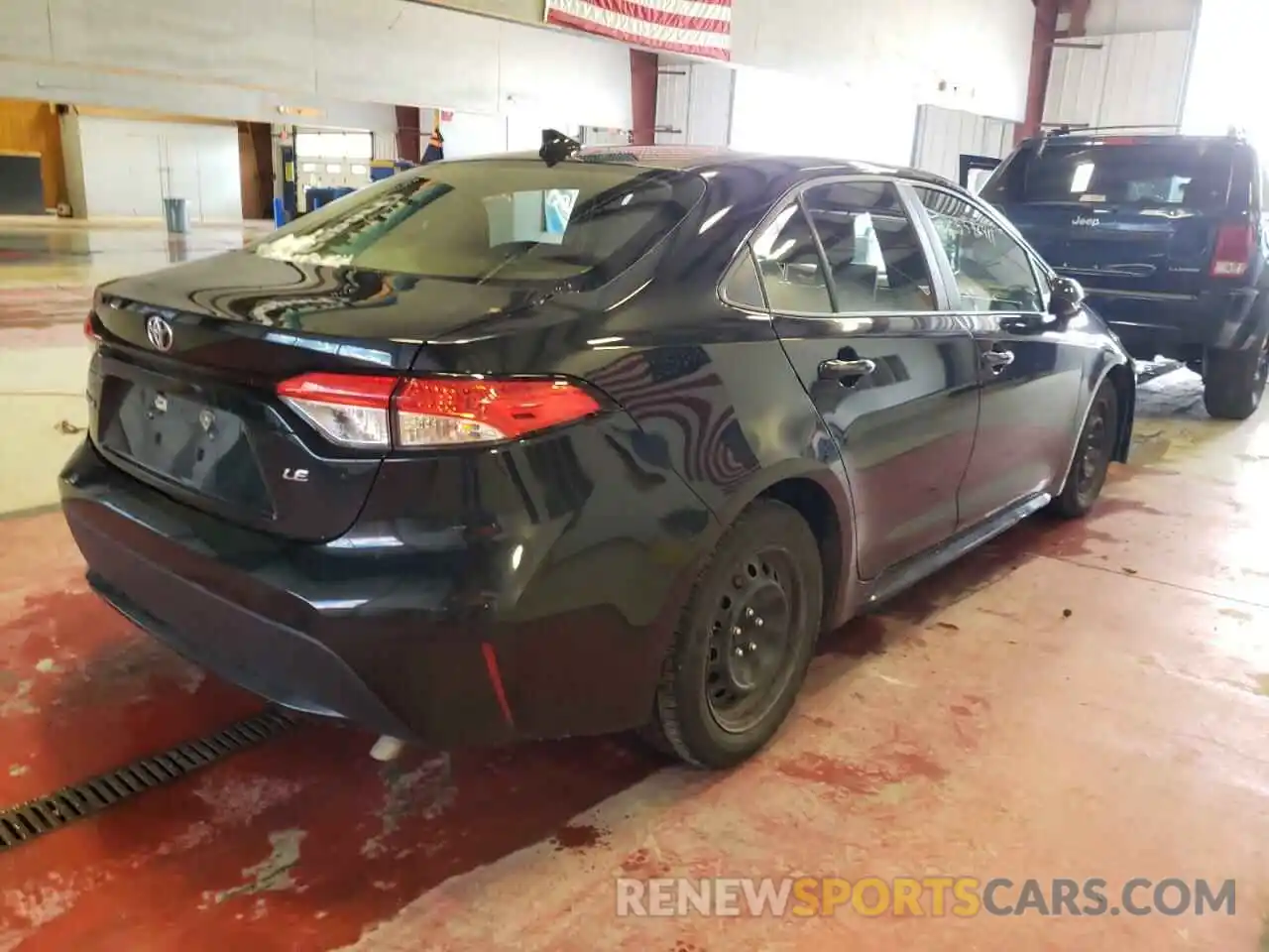 4 Photograph of a damaged car JTDEPRAE9LJ084575 TOYOTA COROLLA 2020