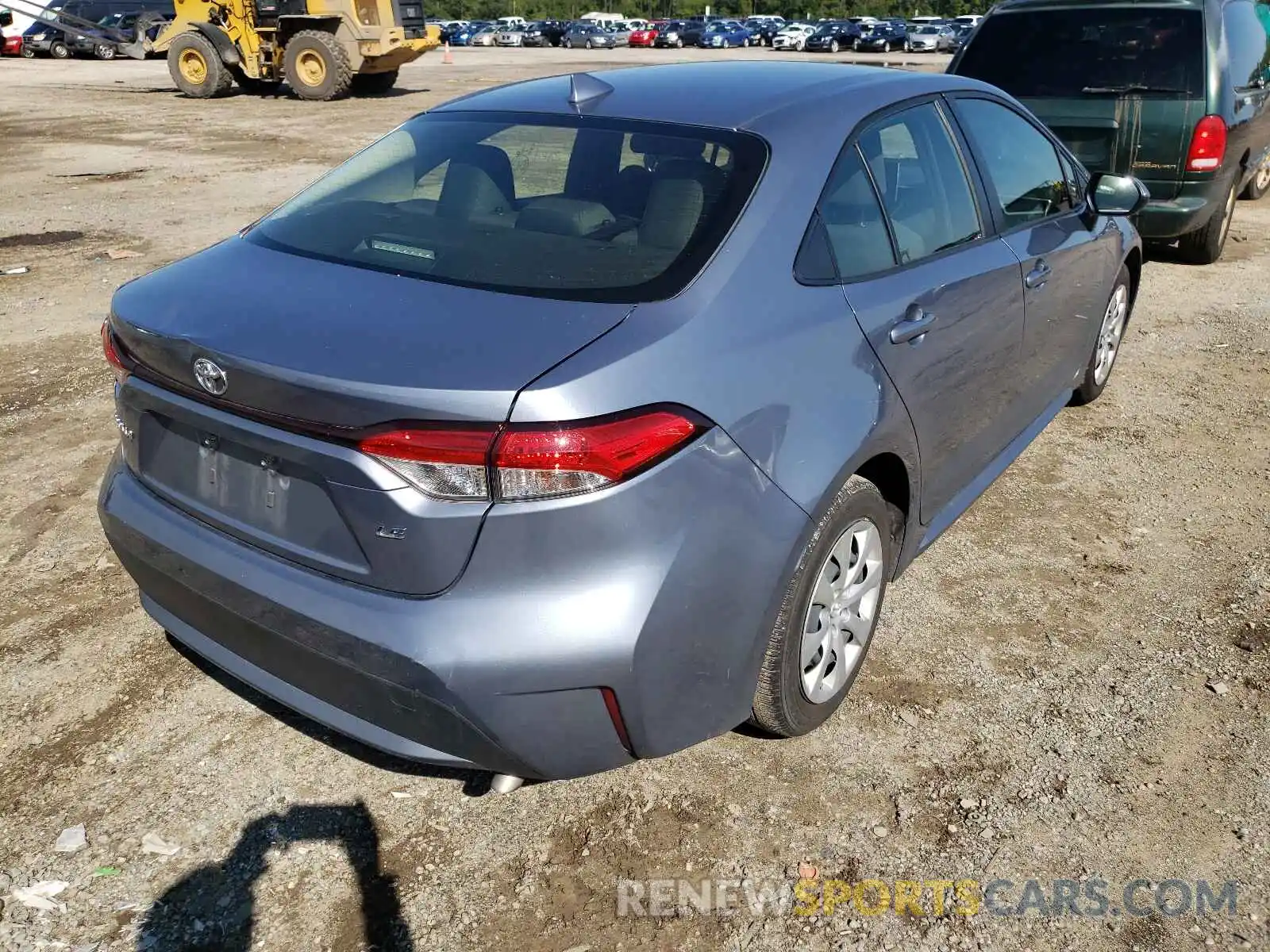 4 Photograph of a damaged car JTDEPRAE9LJ084849 TOYOTA COROLLA 2020