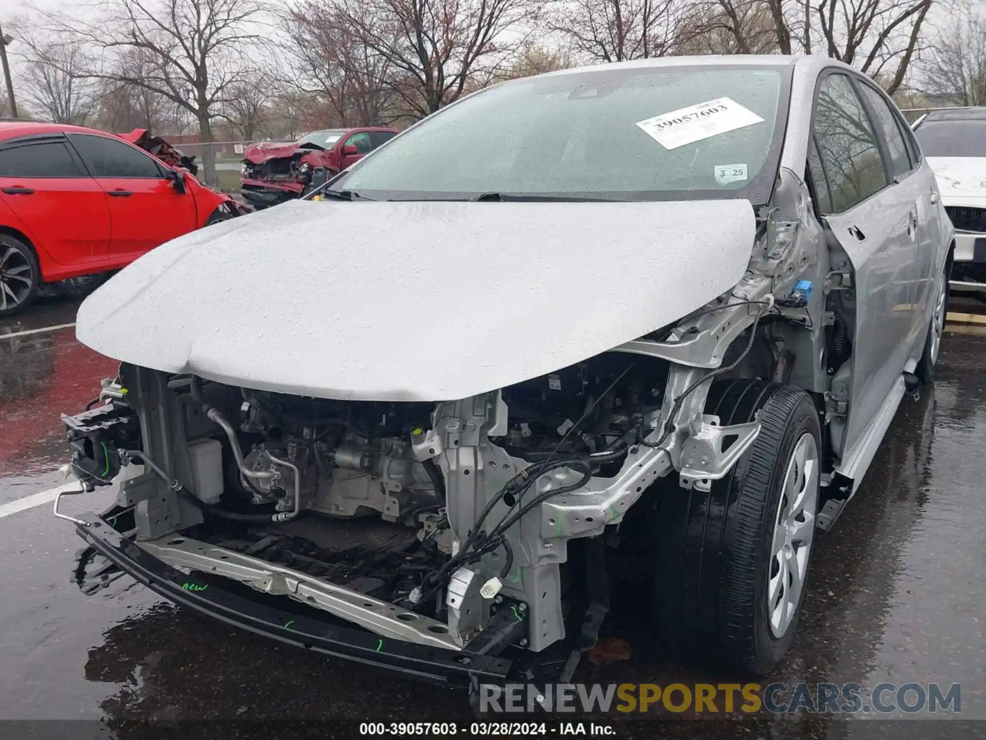 6 Photograph of a damaged car JTDEPRAE9LJ085130 TOYOTA COROLLA 2020