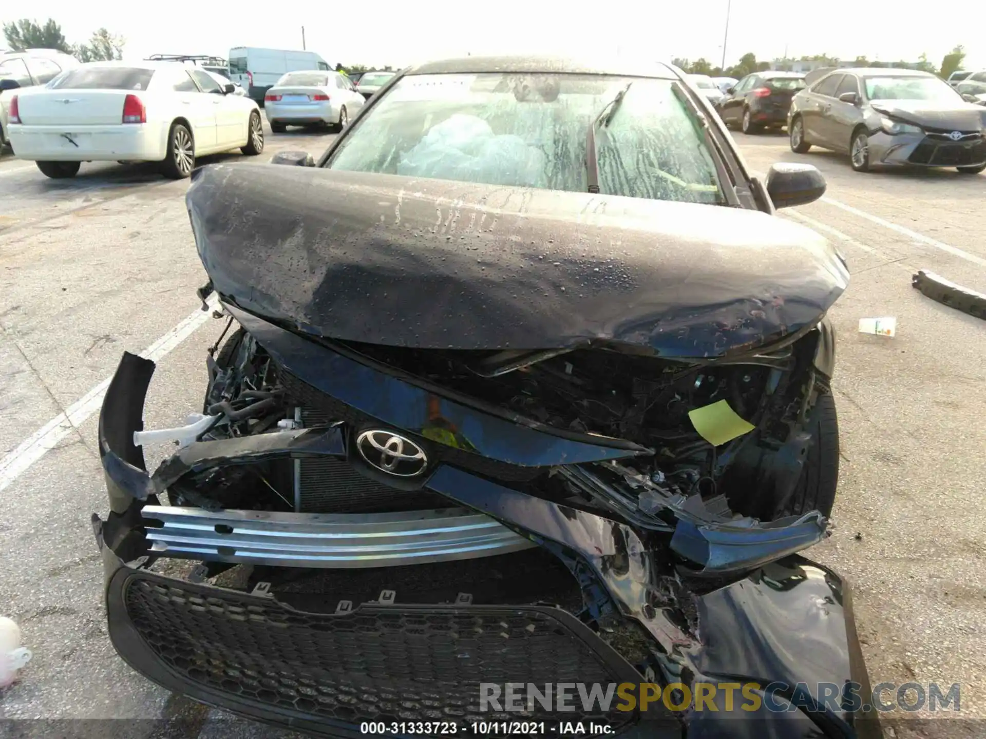 6 Photograph of a damaged car JTDEPRAE9LJ086004 TOYOTA COROLLA 2020