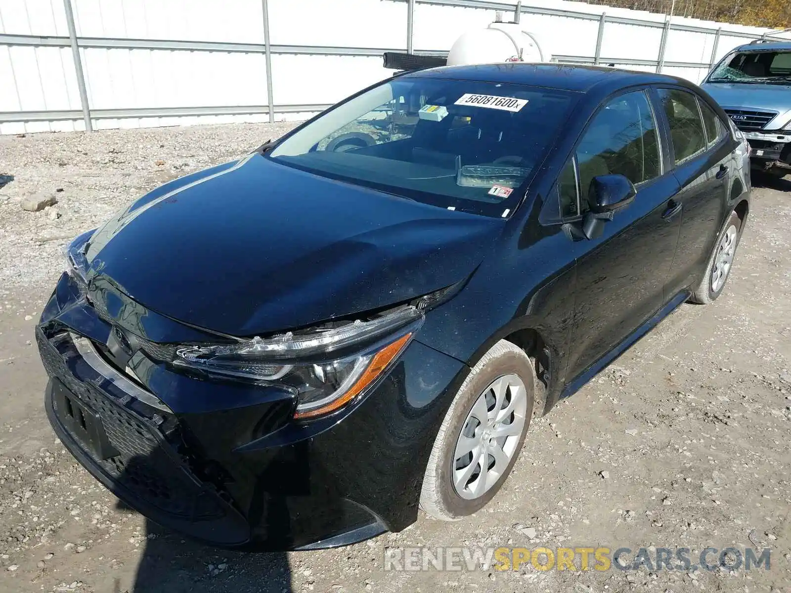 2 Photograph of a damaged car JTDEPRAE9LJ086651 TOYOTA COROLLA 2020