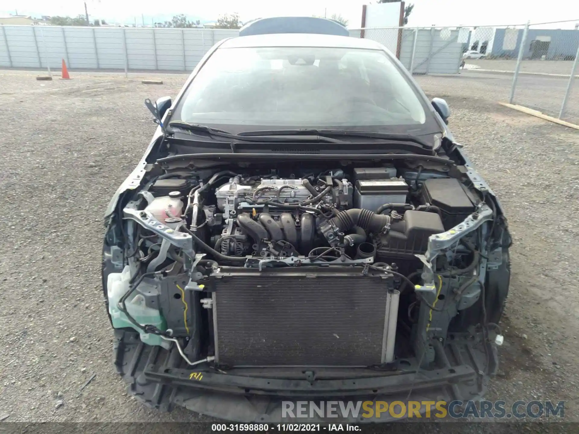 6 Photograph of a damaged car JTDEPRAE9LJ086813 TOYOTA COROLLA 2020