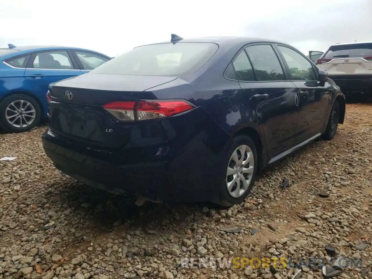 4 Photograph of a damaged car JTDEPRAE9LJ088335 TOYOTA COROLLA 2020