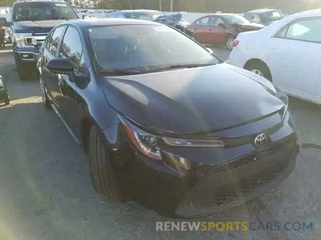 1 Photograph of a damaged car JTDEPRAE9LJ089663 TOYOTA COROLLA 2020