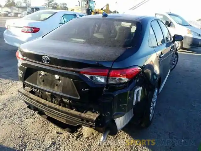 4 Photograph of a damaged car JTDEPRAE9LJ089663 TOYOTA COROLLA 2020