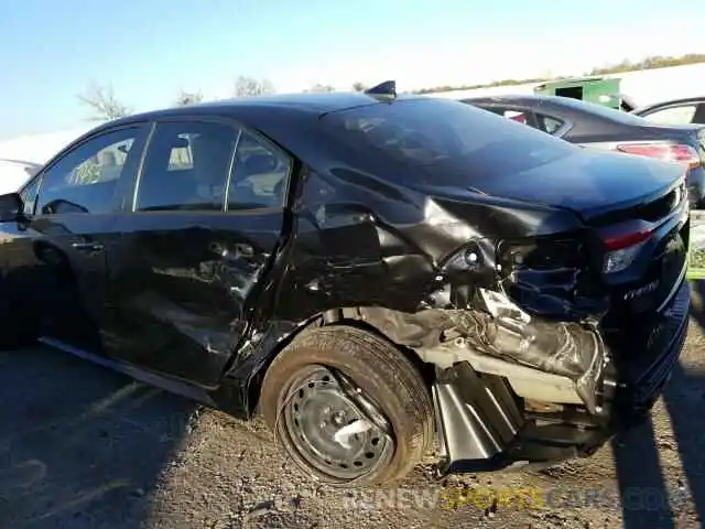 9 Photograph of a damaged car JTDEPRAE9LJ089663 TOYOTA COROLLA 2020