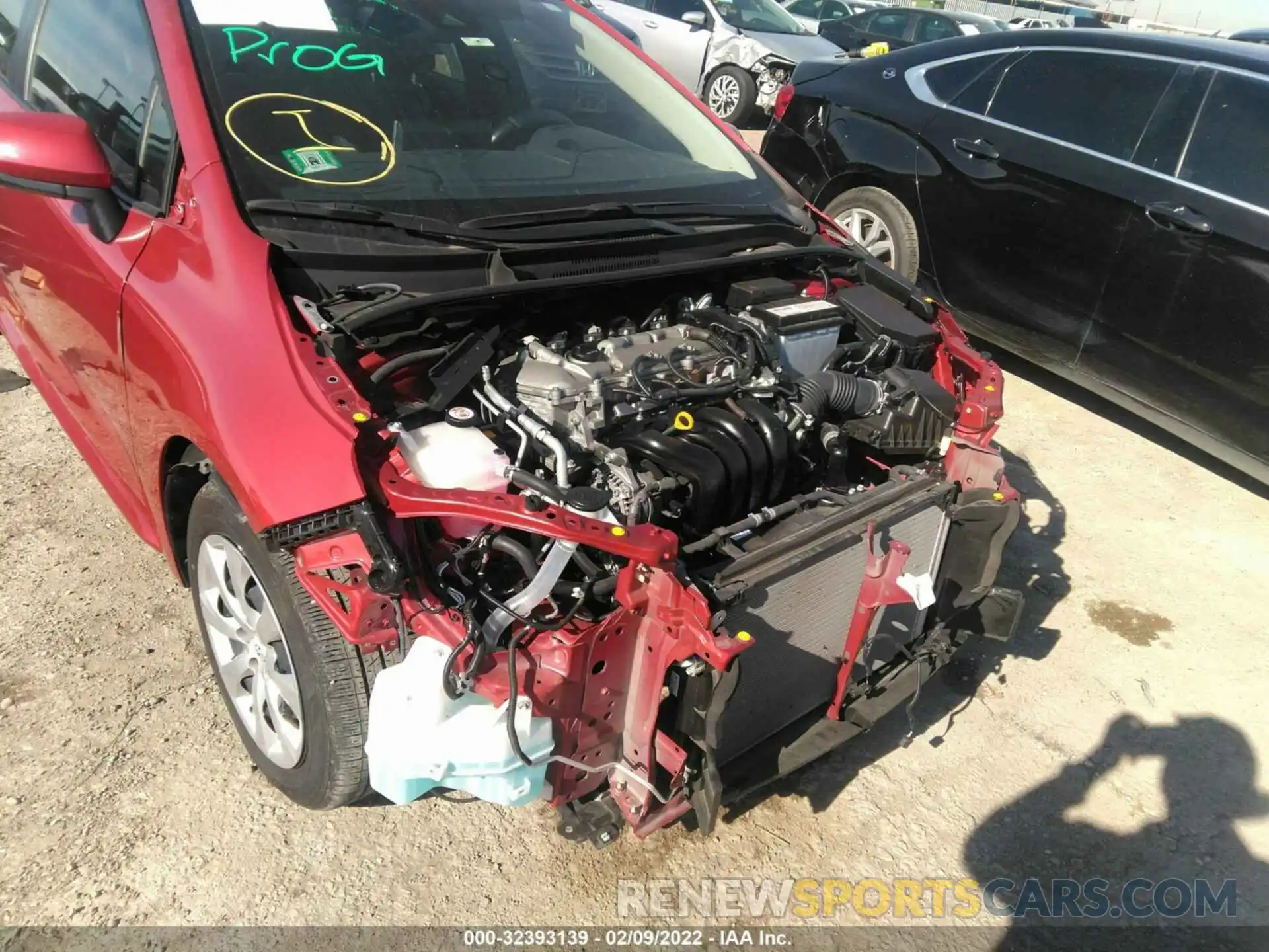 6 Photograph of a damaged car JTDEPRAE9LJ091817 TOYOTA COROLLA 2020