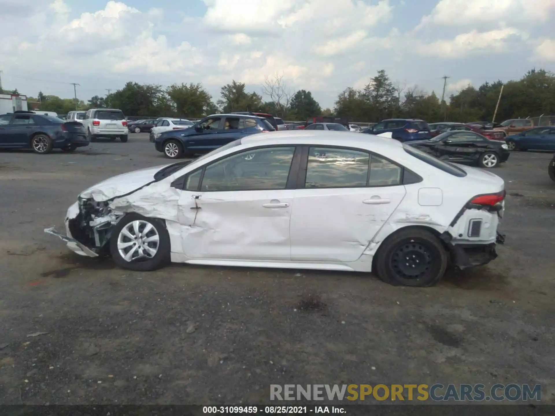 6 Photograph of a damaged car JTDEPRAE9LJ095236 TOYOTA COROLLA 2020