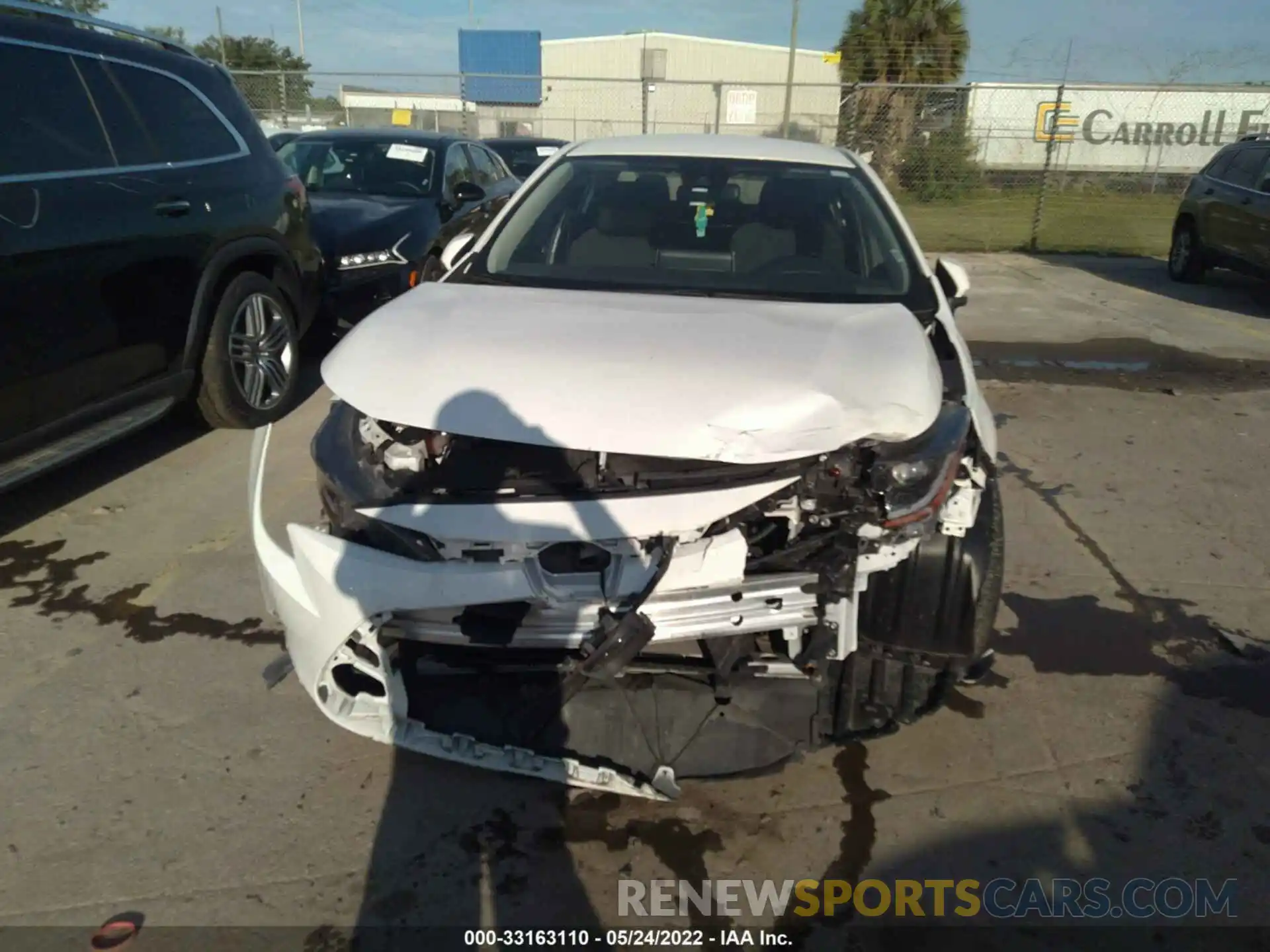 6 Photograph of a damaged car JTDEPRAE9LJ095639 TOYOTA COROLLA 2020