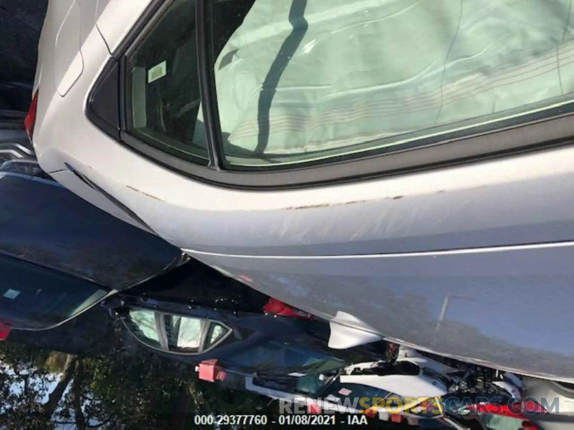 7 Photograph of a damaged car JTDEPRAE9LJ095656 TOYOTA COROLLA 2020