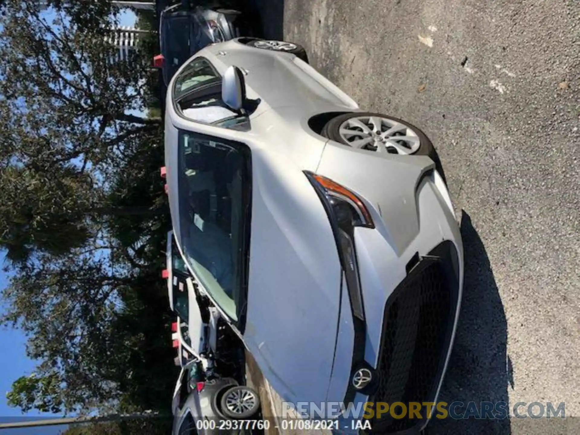 9 Photograph of a damaged car JTDEPRAE9LJ095656 TOYOTA COROLLA 2020