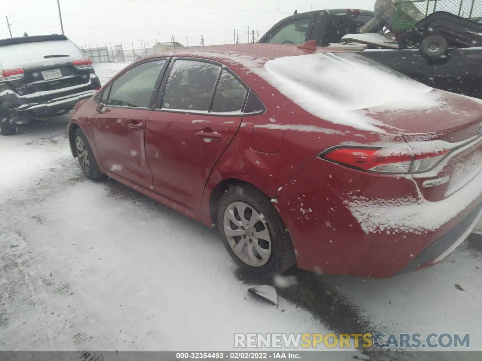 6 Photograph of a damaged car JTDEPRAE9LJ096273 TOYOTA COROLLA 2020