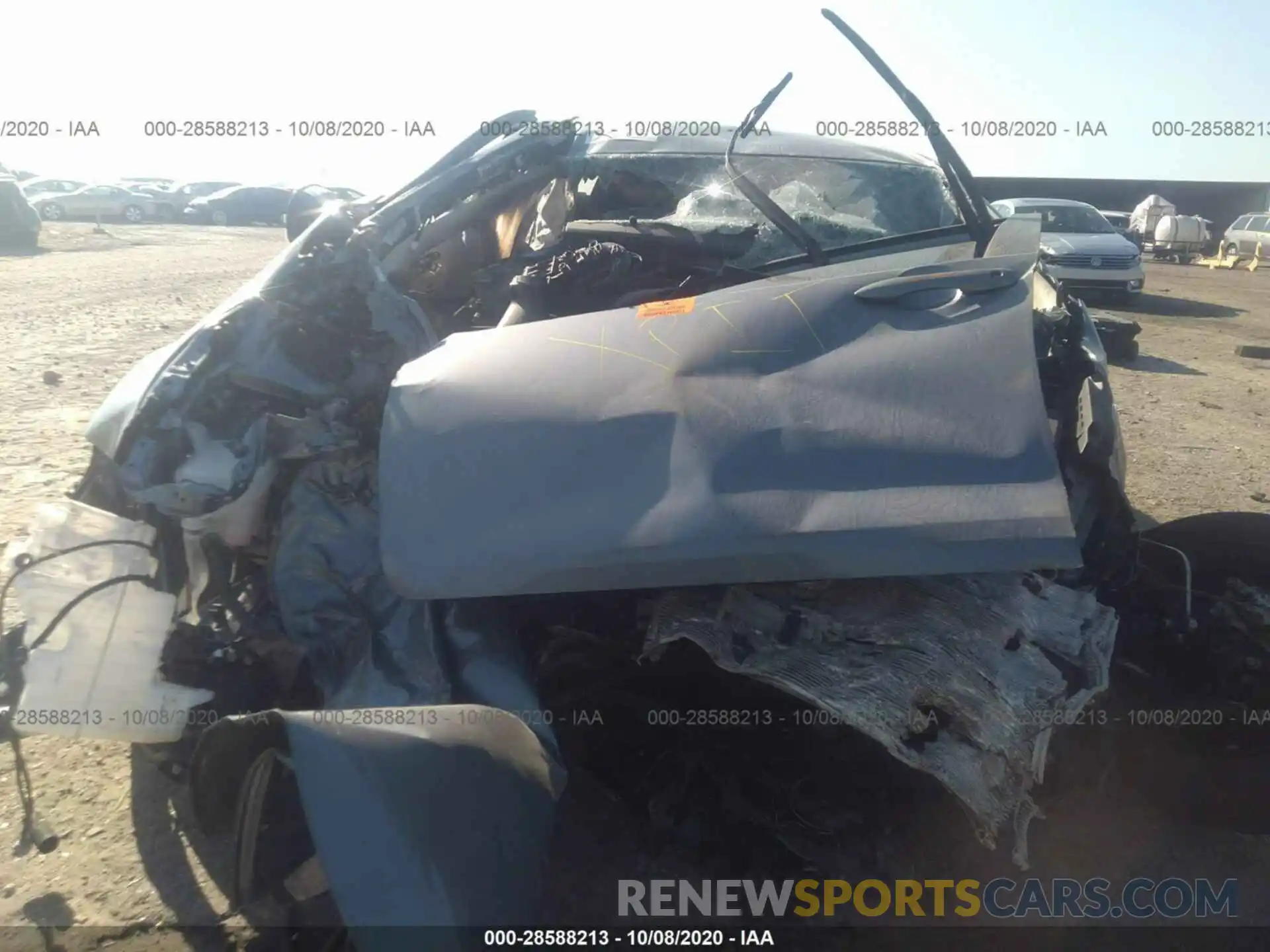 6 Photograph of a damaged car JTDEPRAE9LJ097374 TOYOTA COROLLA 2020