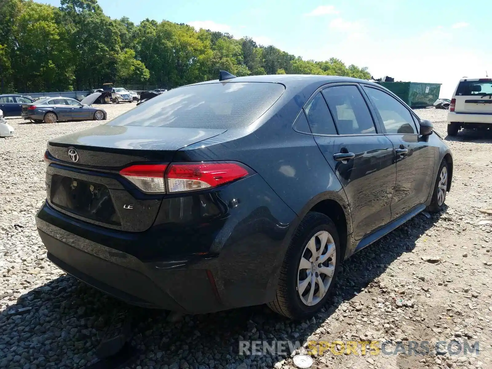 4 Photograph of a damaged car JTDEPRAE9LJ098055 TOYOTA COROLLA 2020