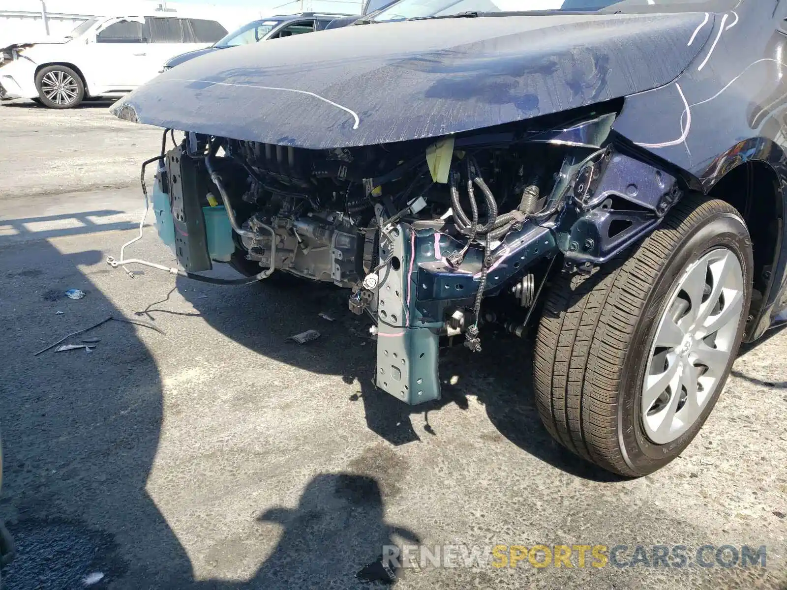 9 Photograph of a damaged car JTDEPRAE9LJ098525 TOYOTA COROLLA 2020