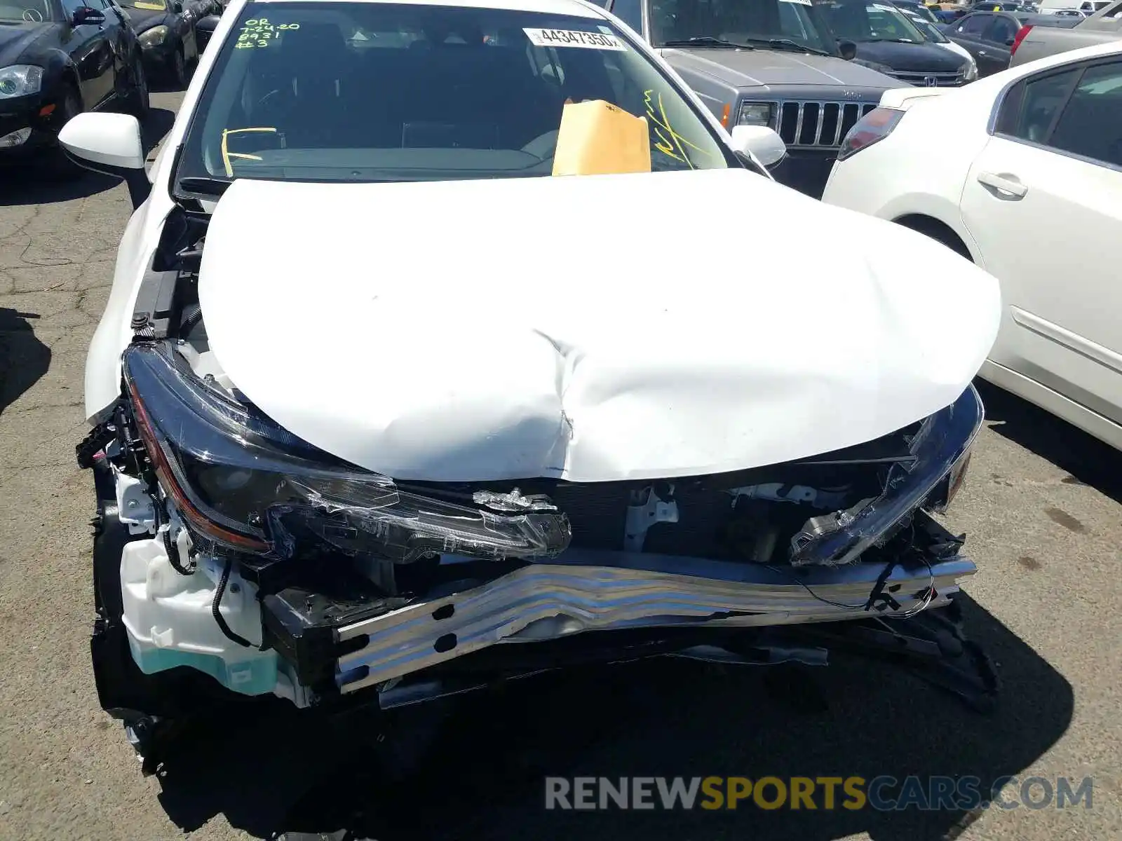 7 Photograph of a damaged car JTDEPRAE9LJ098931 TOYOTA COROLLA 2020