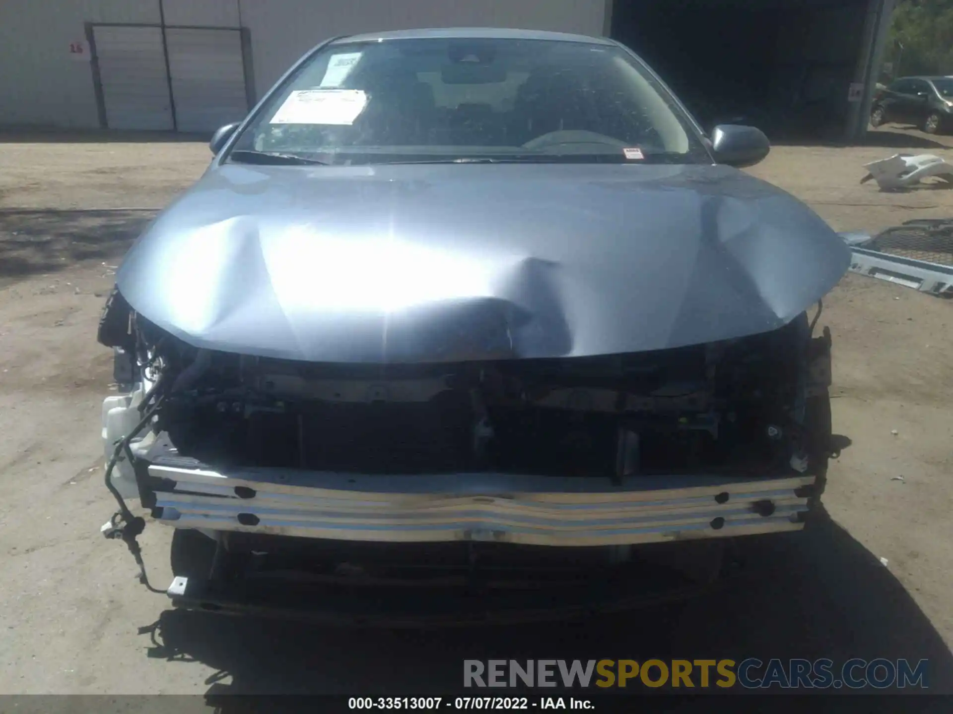 6 Photograph of a damaged car JTDEPRAE9LJ100208 TOYOTA COROLLA 2020