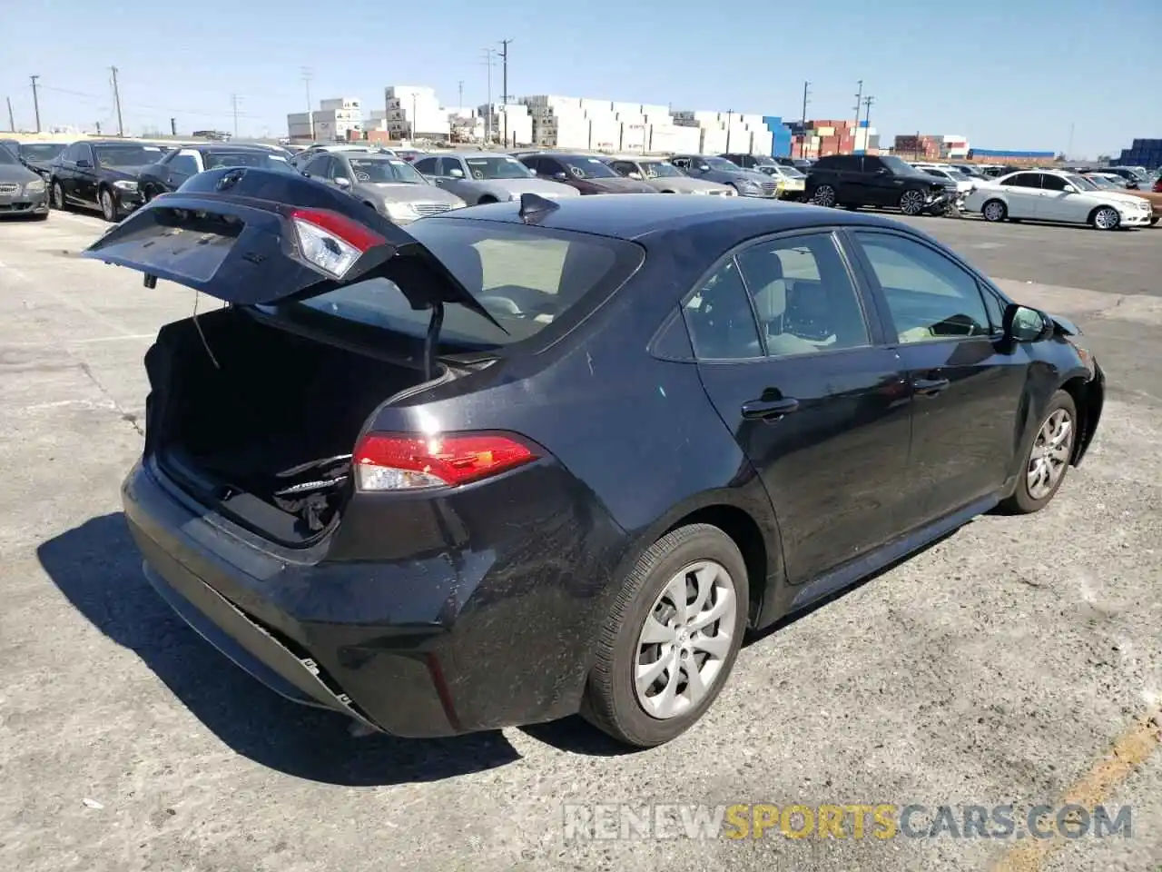 4 Photograph of a damaged car JTDEPRAE9LJ100211 TOYOTA COROLLA 2020