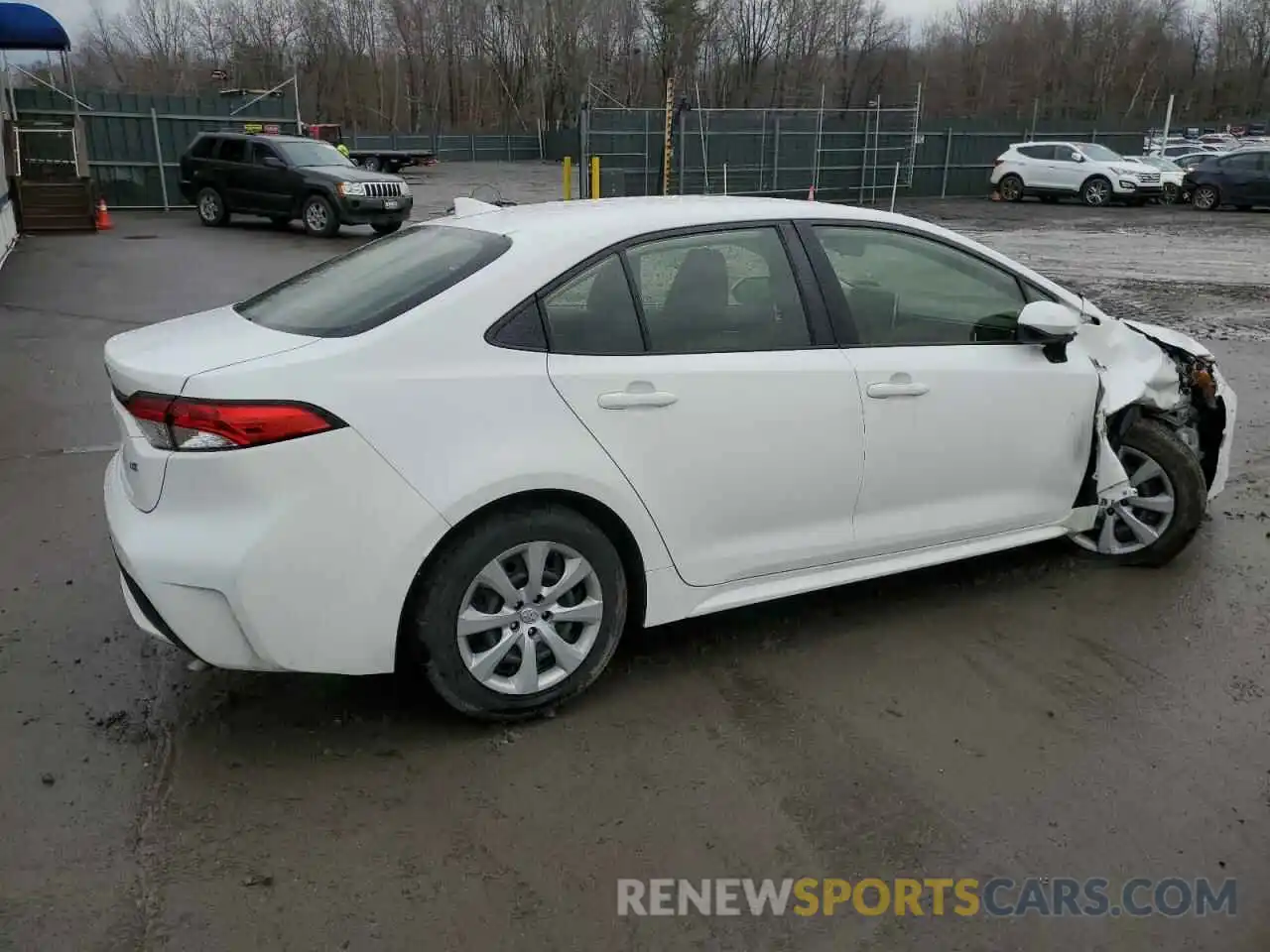 3 Photograph of a damaged car JTDEPRAE9LJ101083 TOYOTA COROLLA 2020