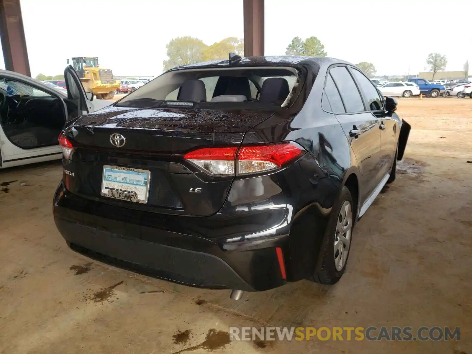 4 Photograph of a damaged car JTDEPRAE9LJ101519 TOYOTA COROLLA 2020