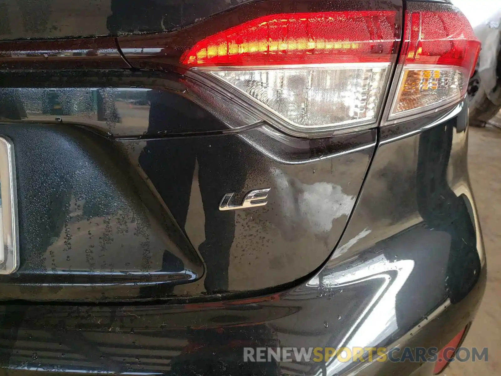 9 Photograph of a damaged car JTDEPRAE9LJ101519 TOYOTA COROLLA 2020