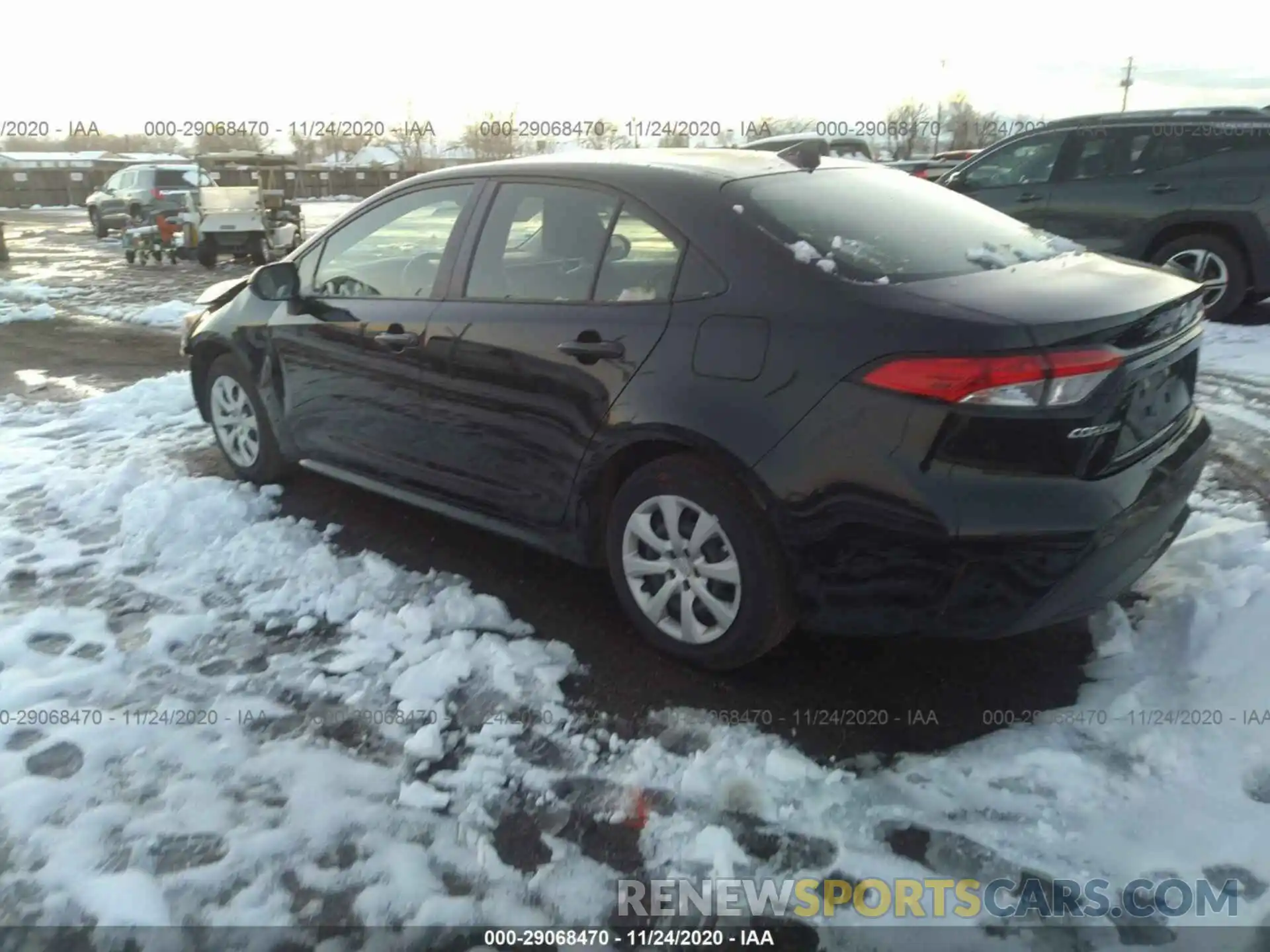 3 Photograph of a damaged car JTDEPRAE9LJ101780 TOYOTA COROLLA 2020