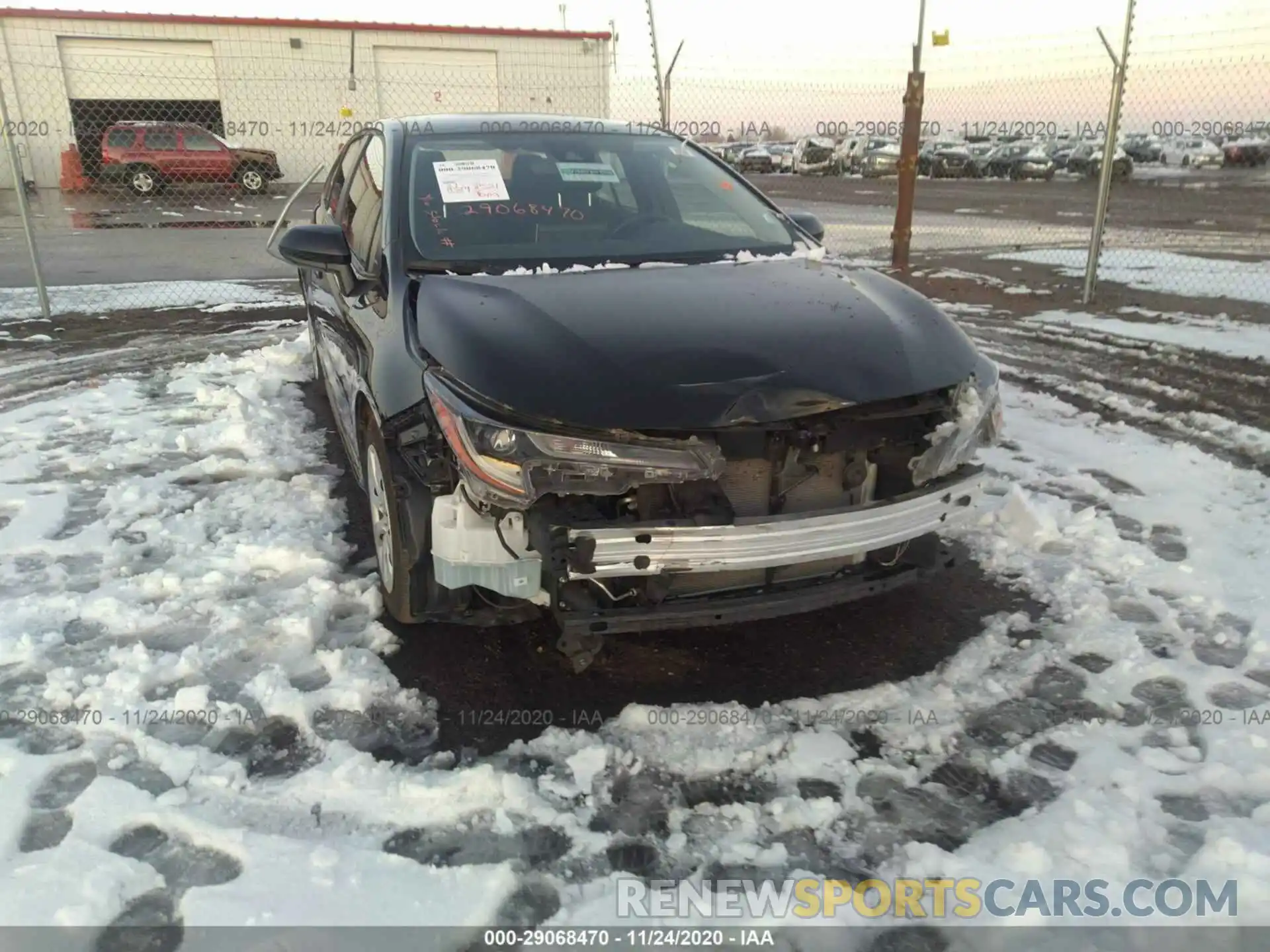 6 Photograph of a damaged car JTDEPRAE9LJ101780 TOYOTA COROLLA 2020