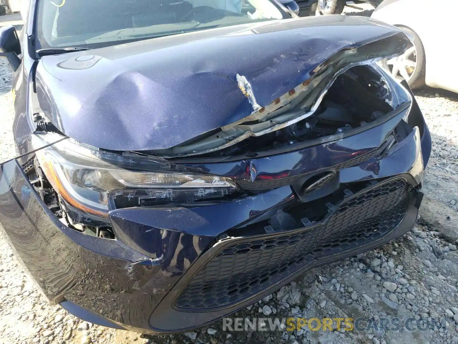 9 Photograph of a damaged car JTDEPRAE9LJ102153 TOYOTA COROLLA 2020