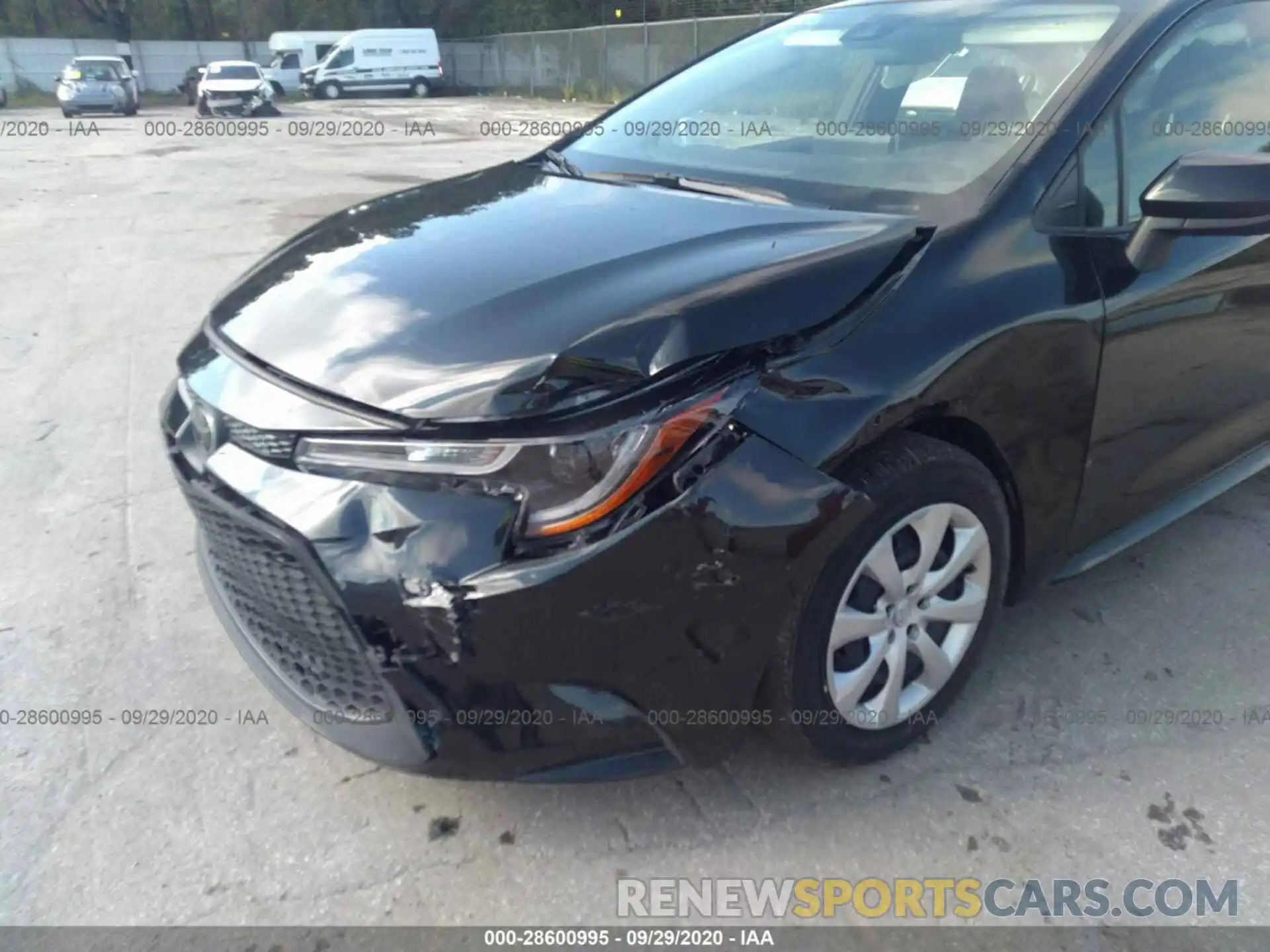 6 Photograph of a damaged car JTDEPRAE9LJ102864 TOYOTA COROLLA 2020