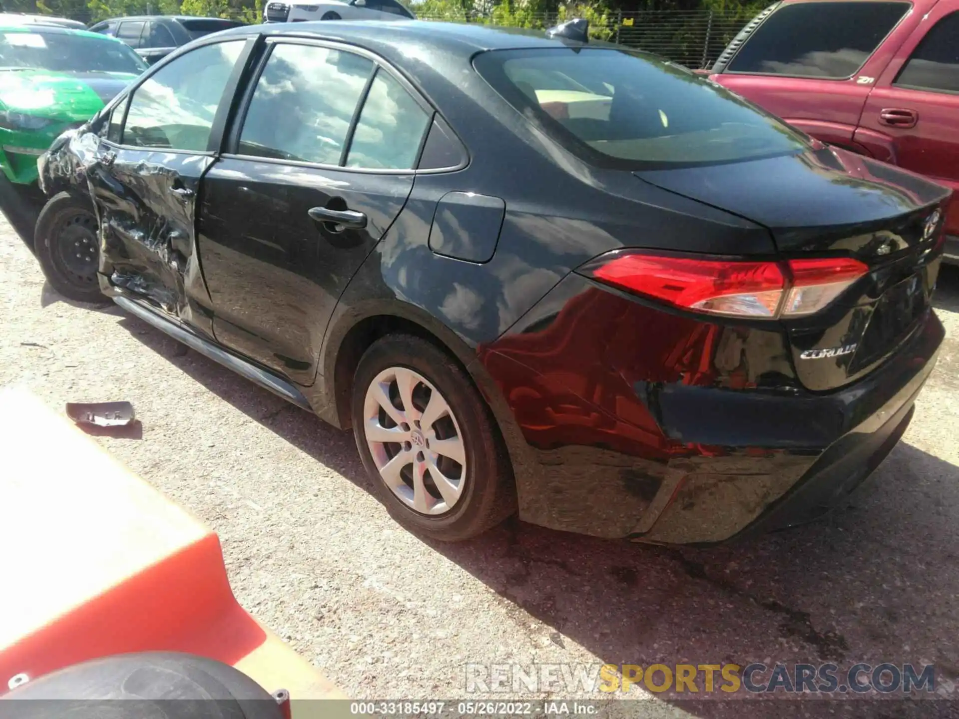 3 Photograph of a damaged car JTDEPRAE9LJ103142 TOYOTA COROLLA 2020